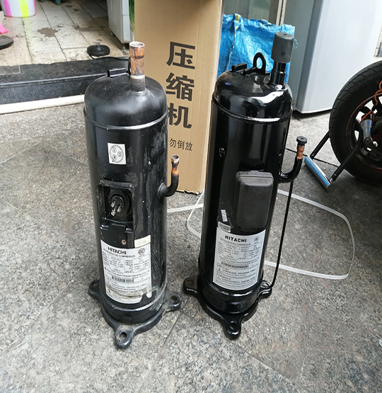 岭东中央空调压缩机的更换维修
