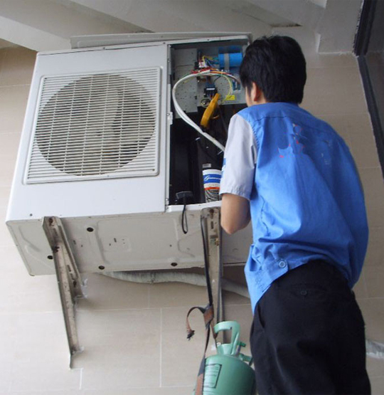 岭东空调开机无反应维修